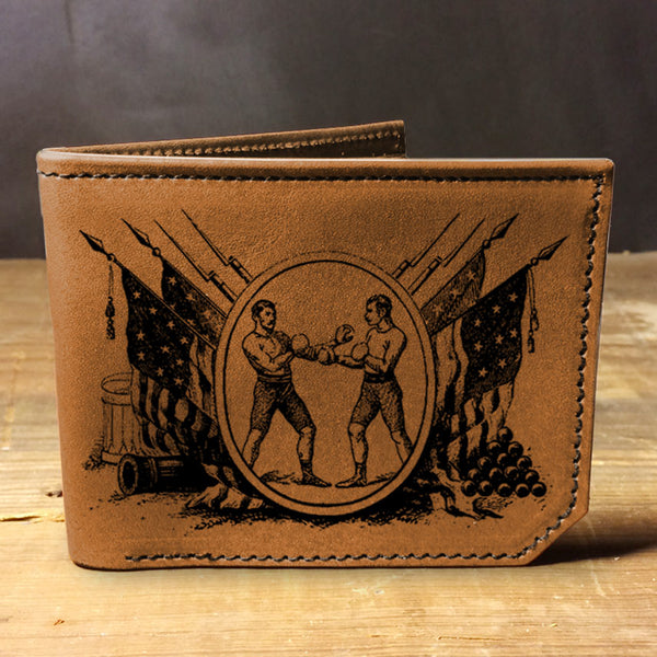 Boxer - Printmaker Leather Wallet