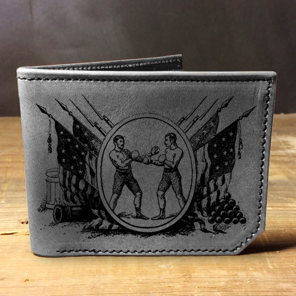 Boxer - Printmaker Leather Wallet