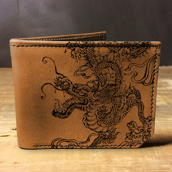 Dragon - Printmaker Leather Wallet