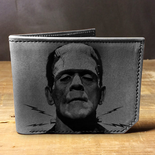 Frankenstien - Printmaker Leather Wallet