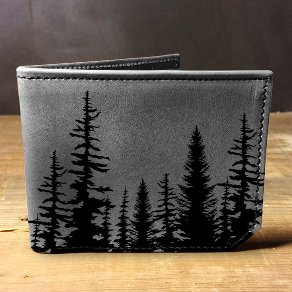 Aspen Trees - Printmaker Leather Wallet