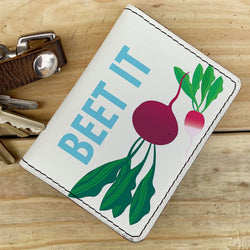 Beet It - Leather Spectrum Vert Cardholder Wallet