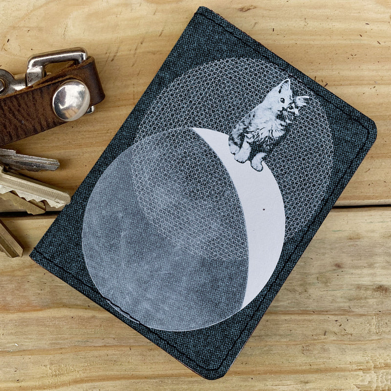 Kitty - Leather Spectrum Vert Cardholder Wallet