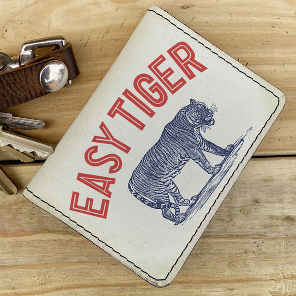 Easy Tiger - Leather Spectrum Vert Cardholder Wallet