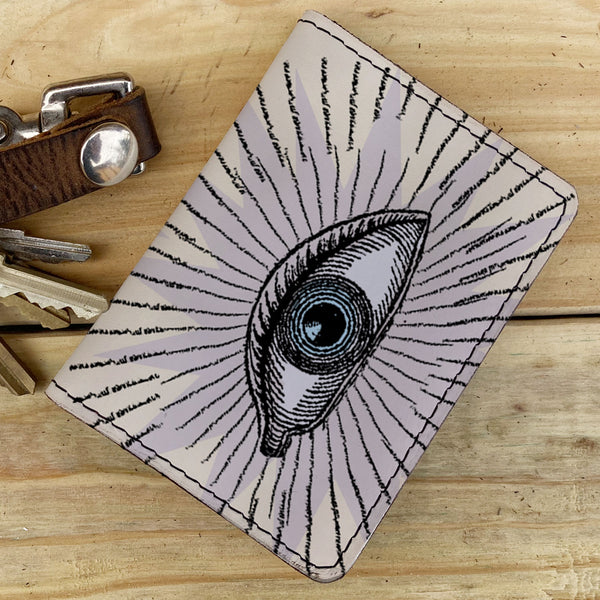See Eye - Leather Spectrum Vert Cardholder Wallet