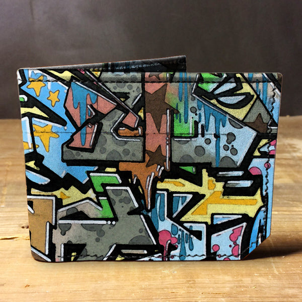 Graffiti - Spectrum Leather Wallet