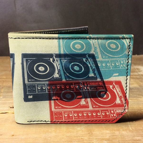 Turntables - Spectrum Leather Wallet